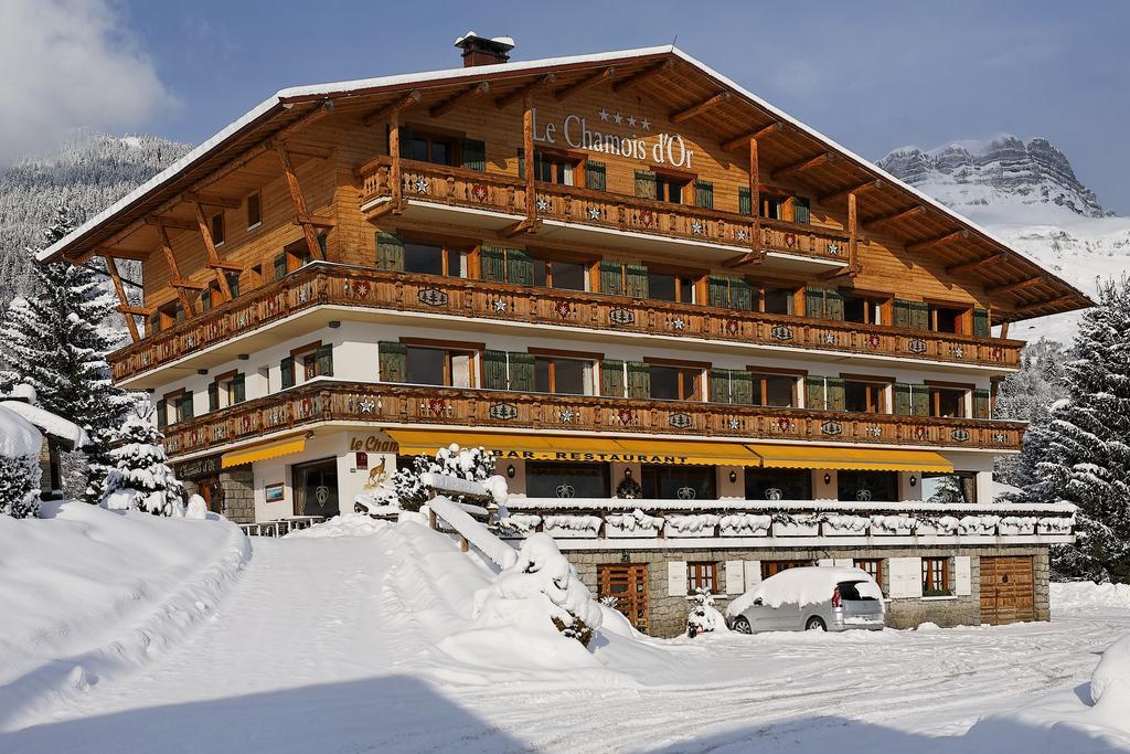 Le Chamois D'Or Hotel Cordon Exterior foto