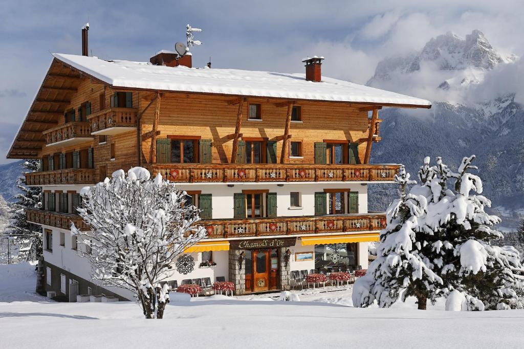 Le Chamois D'Or Hotel Cordon Exterior foto